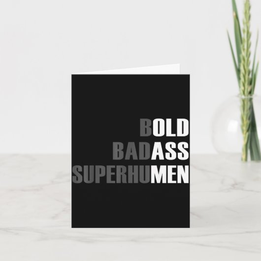 Grappige Oude Man Vader Echtgenoot Verjaardag Vade Kaart (Voorkant)