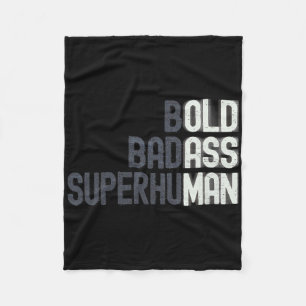 Grappige Oude Man Zegt Grap Geschenk Verjaardag Vo Fleece Deken