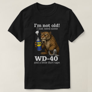 Grappige Oude Mensen Cadeaus   Grappig Dier Ik Ben T-shirt