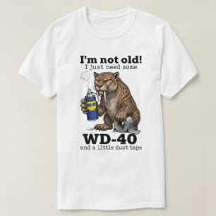 Grappige Oude Mensen Cadeaus   Grappig Dier Ik Ben T-shirt