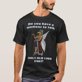 Grappige oude ufo annunaki alien t-shirt