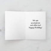 Grappige oude vriend ouder worden Humor verjaardag Kaart (Binnen)