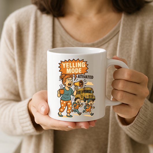 Grappige Ouder Mok; Leuke Ouders Ochtend School Ru Koffiemok