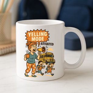 Grappige Ouder Mok; Leuke Ouders Ochtend School Ru Koffiemok