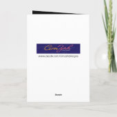 Grappige ouderdom is als een spookhuis verjaardag kaart (Achterkant)