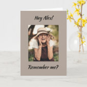 Grappige ouderdom senioren verjaardag wraak kaart (Gele Bloem)