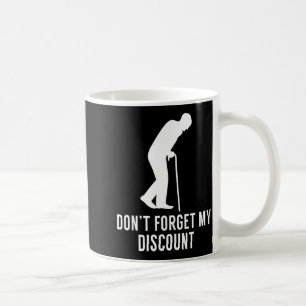 Grappige Oudere Gag Gift Senior Burger Gag - Niet Koffiemok