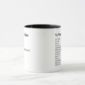 Grappige Ouderschap Mok Moeder Vader Cadeau (Midden)