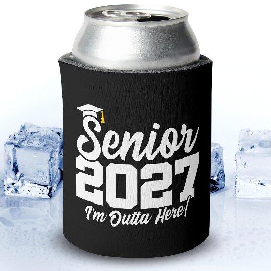 Grappige Outta Here Afstudeerklas van 2027 Blikjeskoeler