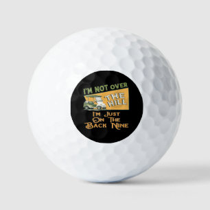 Grappige Over The Hill Golfballen 60e Verjaardag