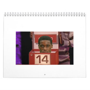Grappige overeenkomst of geen doos van de kalender