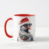 Grappige overlevingstips van een duif mok (Links)