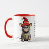 Grappige overlevingstips van een rat mok (Links)