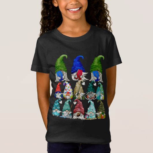 Grappige Pa Joke Champion Gnomen T-shirt (Voorkant)