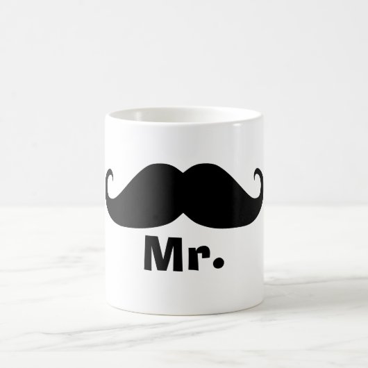 grappige paar mok x2 , mr & mrs (Center)