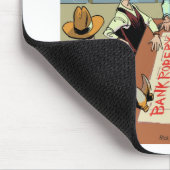 Grappige paard bankovervaller muismat (Hoek)