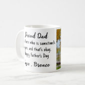 Grappige Paard Lover Custom Foto Ruitersport Koffiemok (Voorkant links)