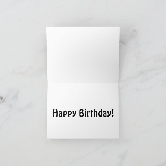 Grappige paarden met ballonnen Verjaardag Kaart (Binnen)