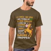 grappige paardenkunst t-shirt (Voorkant)