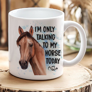 Grappige Paardenliefhebber Gift Westerne Cowgirl P Koffiemok