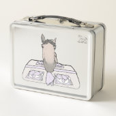 Grappige paardenliefhebber Whimsical geschenk serv (Achterkant)