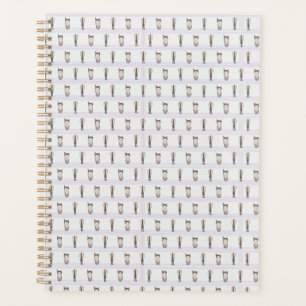 Grappige paardenliefhebber Whimsical School Heads Planner