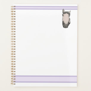 Grappige paardenliefhebber Whimsical toezichthoude Planner