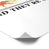 Grappige Paardenrace Jockey Racer Der6 Poster (Hoek)