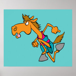grappige paardenrenner die paardentekentrilogie ru poster