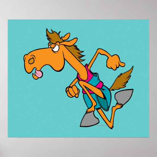 grappige paardenrenner die paardentekentrilogie ru poster (Voorkant)