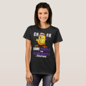 grappige paars van Alzheimer T-shirt (Voorkant volledig)