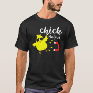 Grappige Paas Kuiken Magneet Pasen Dag Cute Kip T-shirt