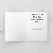 Grappige paasei konijn met Kaart antioxidant (Binnen)