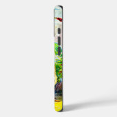 Grappige paasgroeten: ruiter op reusachtige kuiken Case-Mate iPhone case (Achterkant / Links)