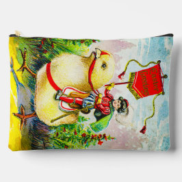 Grappige paasgroeten: ruiter op reusachtige kuiken etui