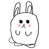 Grappige Paashaas Cartoon Paarse Wit Roze Schattig Papieren Bordje