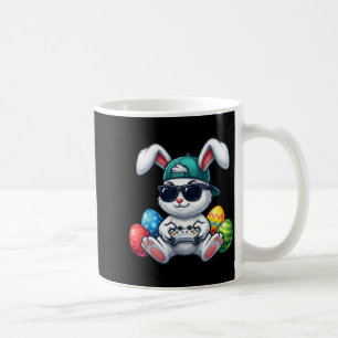 Grappige paashaas gamen videogame gamer pasen koffiemok
