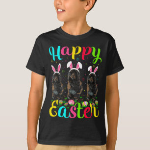 Grappige Paashaas Portugese Waterdog Gelukkig T-shirt