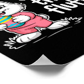 Grappige Paashaas - What Tha Fluff  Poster (Hoek)