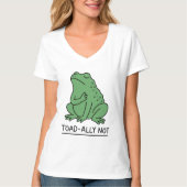 Grappige Pad-Vriend Niet Kikker T-shirt (Voorkant)