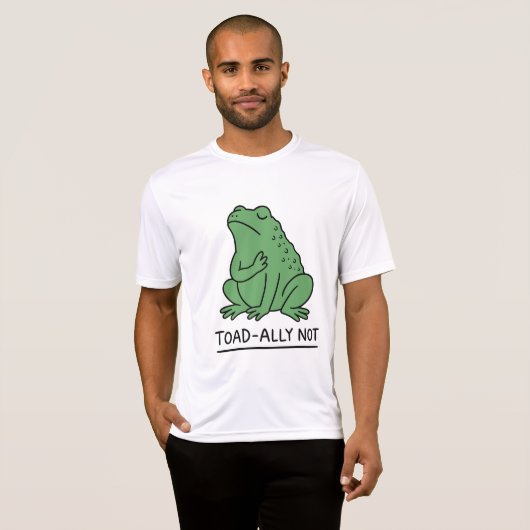 Grappige Pad-Vriend Niet Kikker T-shirt (Voorkant volledig)