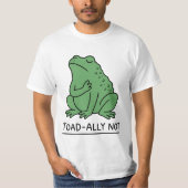Grappige Pad-Vriend Niet Kikker T-shirt (Voorkant)