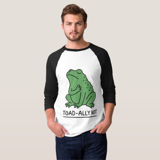 Grappige Pad-Vriend Niet Kikker T-shirt (Voorkant volledig)