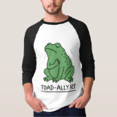 Grappige Pad-Vriend Niet Kikker T-shirt (Voorkant)
