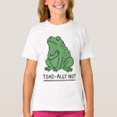 Grappige Pad-Vriend Niet Kikker T-shirt (Voorkant)