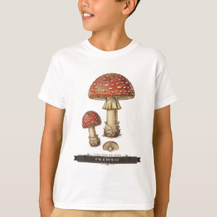 Grappige Paddenstoel voor Kinderen "Ik Ben Een Sch T-shirt