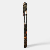 Grappige paddenstoelen en wilde bloemen botanisch Case-Mate iPhone case (Achterkant / Links)