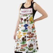 Grappige paddenstoelen Illustratie Schort (Insitu)