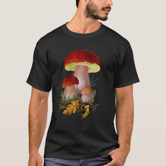 Grappige paddenstoelen jagen paddenstoel jagen myc t-shirt (Voorkant)
