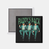 Grappige Paddys Terug Trump St Patrick's Day Danci Magneet (Voorkant / Achterkant)